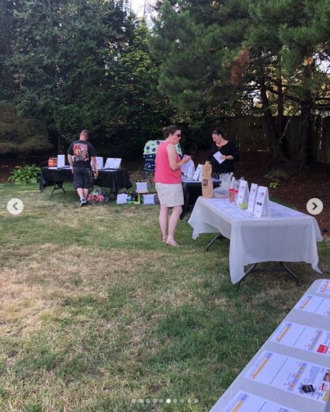 Some of the auction tables